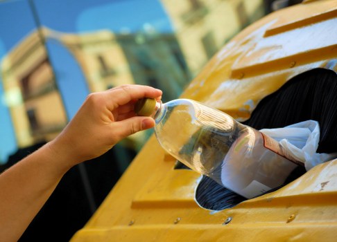 Commercial waste removal team in Mayfair