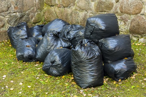 Mayfair residents using recycling centers