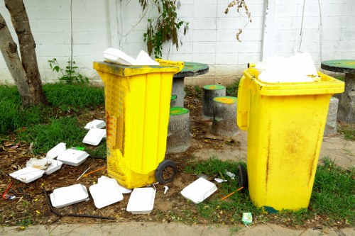 Recycling materials from construction site